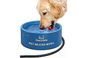 Heated Outdoor Dog Water Bowl - Safeguard Your Furry Friend's Hydration in Winter