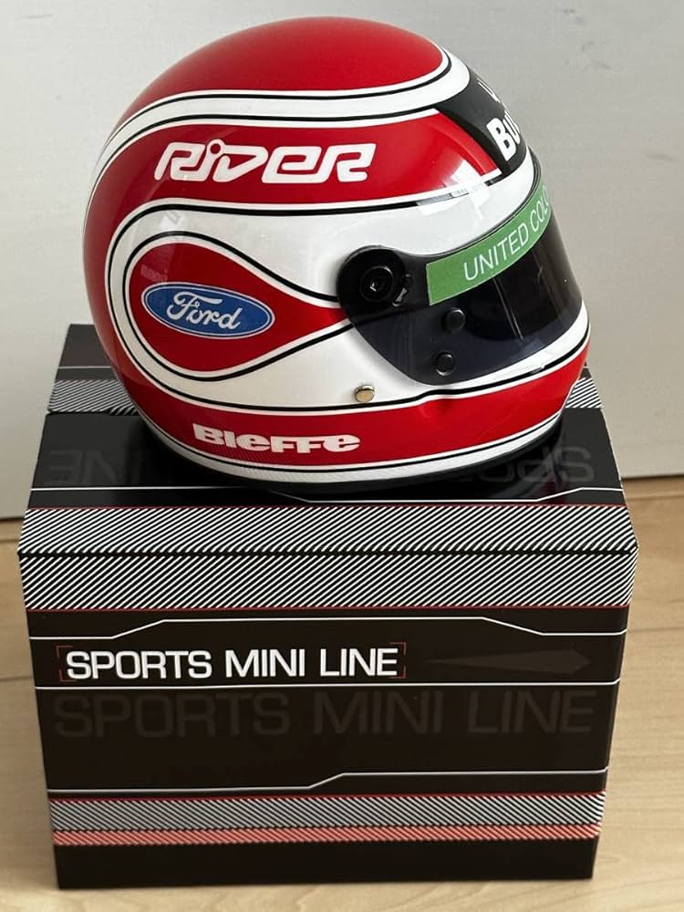 ネルソン・ピケ ベネトン フォード 　ヘルメット(限定033/250個) ネルソン・ピケ ベネトン フォード ヘルメット(限定033/250個