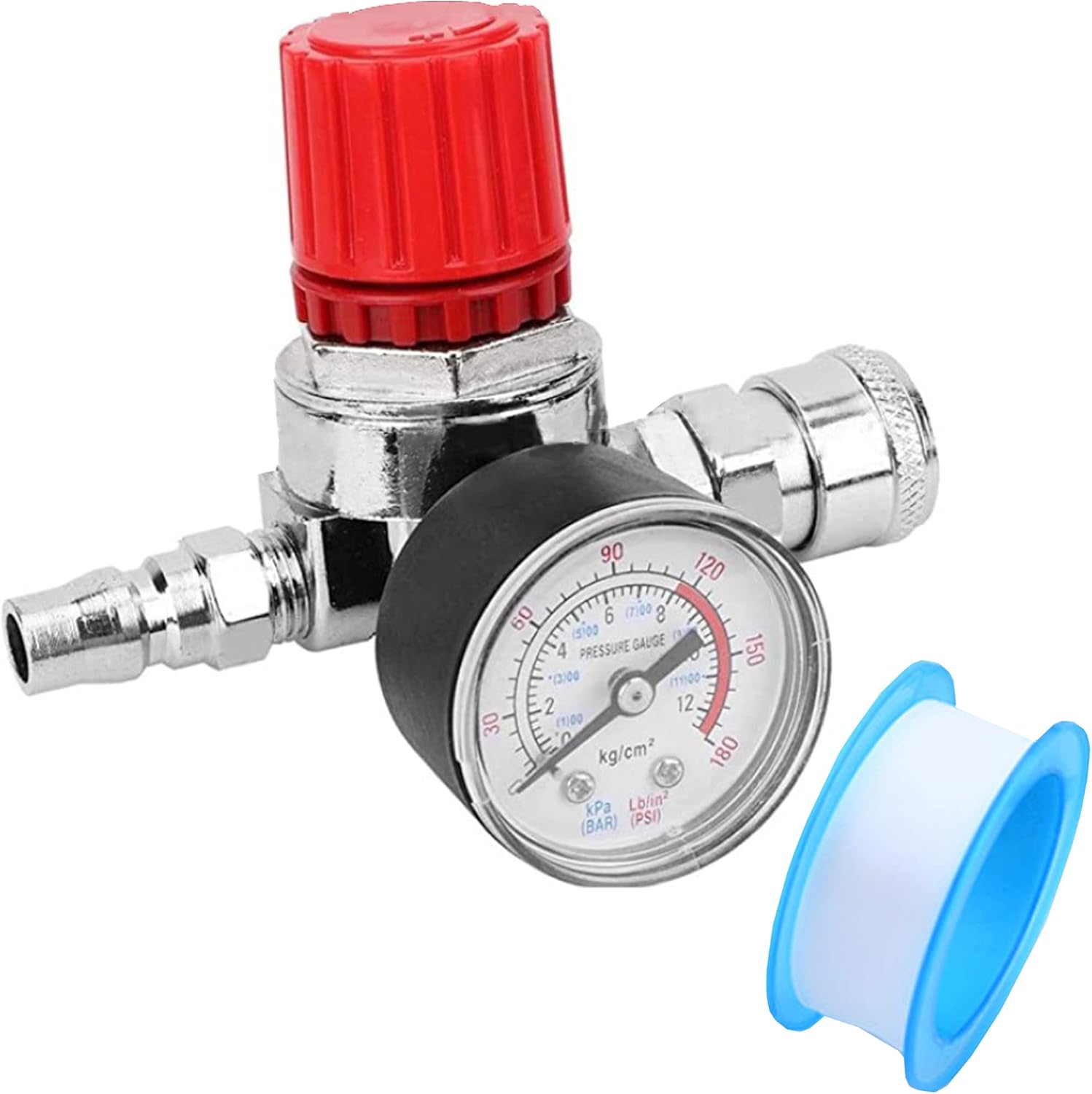 Felimoa エアコンプレッサー 減圧弁 圧力調整弁 レギュレーター 止水テープ付属 宅配便送料無料