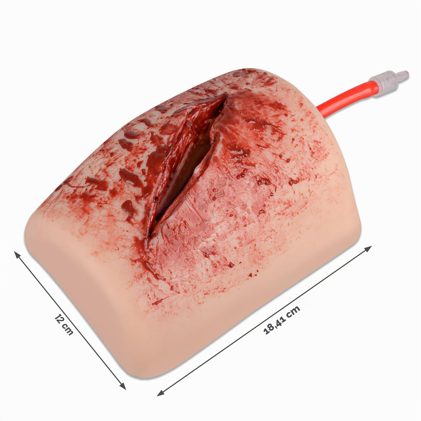 Wundverpackung und Tourniquet Trainer Kit, Blutkontrolle Tourniquet Trainer, Stop The Bleed Training Kit für medizinische Klassen - Koffer
