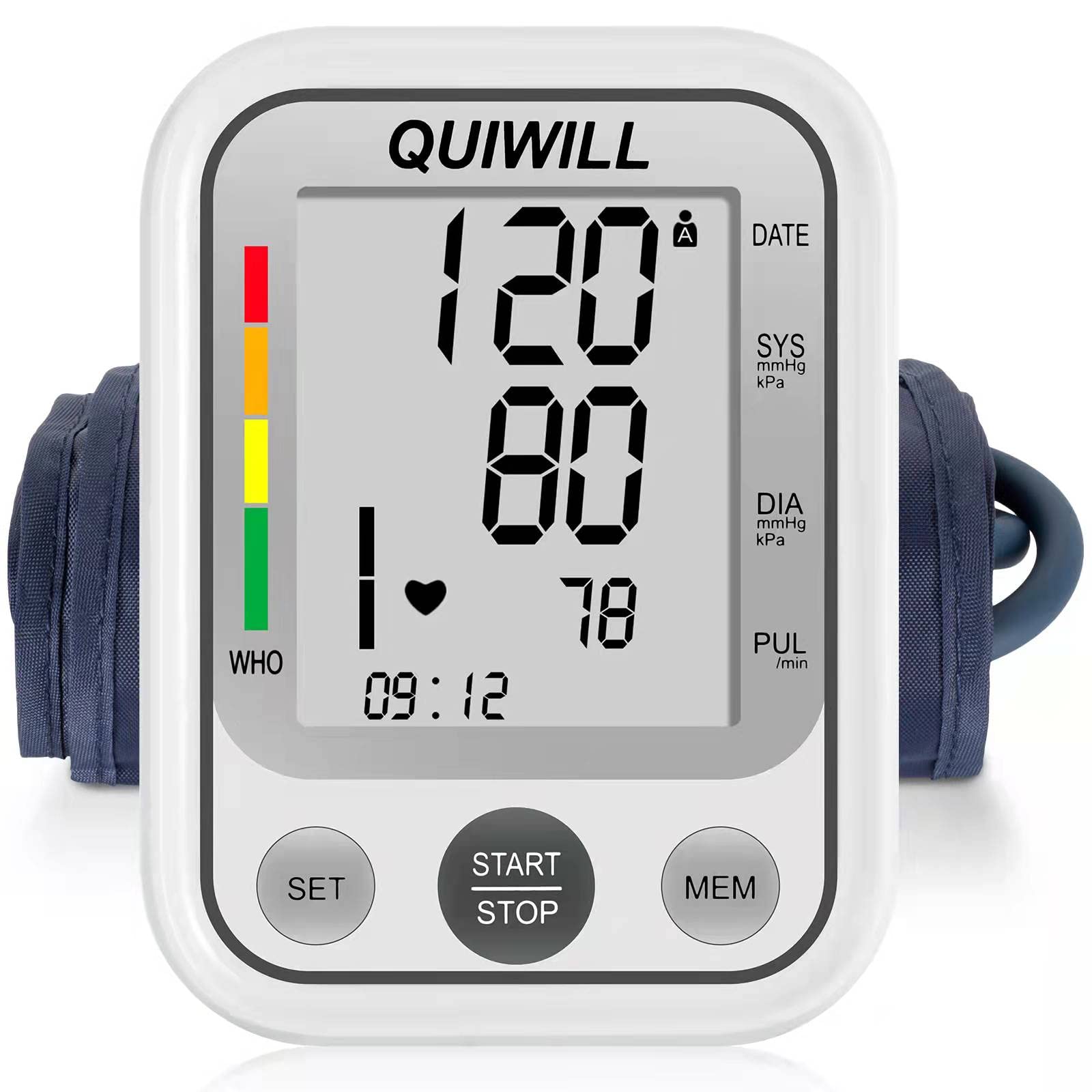 Buy Blood Pressure Monitor Upper Arm BP Machine, [2022 Upgrade] KTEEXR