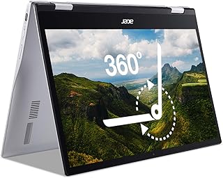 Acer Chromebook Spin 513 CP513-1H - (Qualcomm SC7180, 4GB RAM, 64GB eMMC, 13.3 Inch Full HD Touchscreen Display, Chrome OS, Silver)