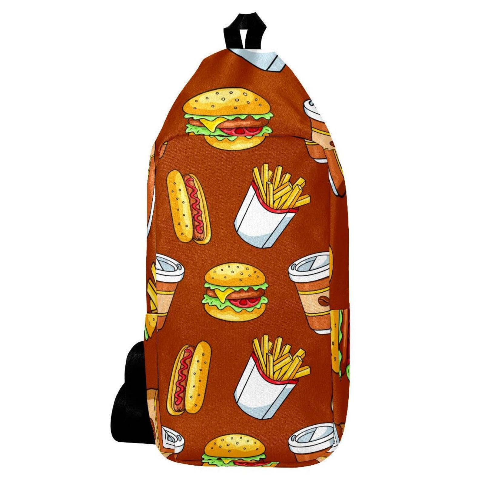 Sac à dos pour restauration rapide voyage randonnée multicolore