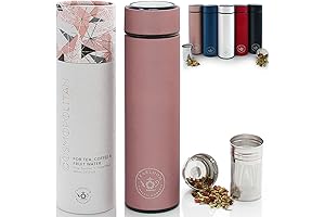 Teabloom Travel Tumbler and Thermos: The Ultimate Tea-Drinking Companion