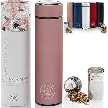 rose gold coffee flask