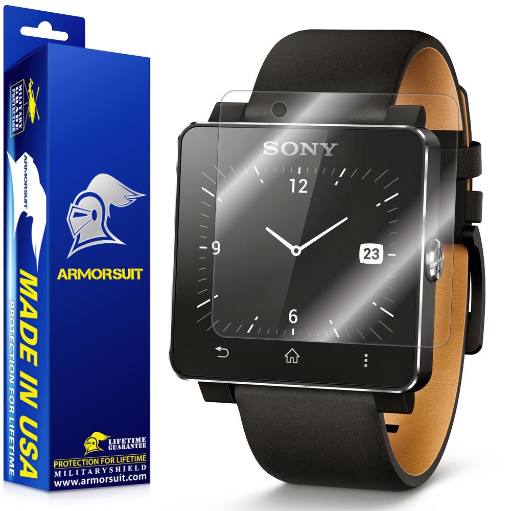 Armorsuit Pack For Sony Smartwatch Screen Protector