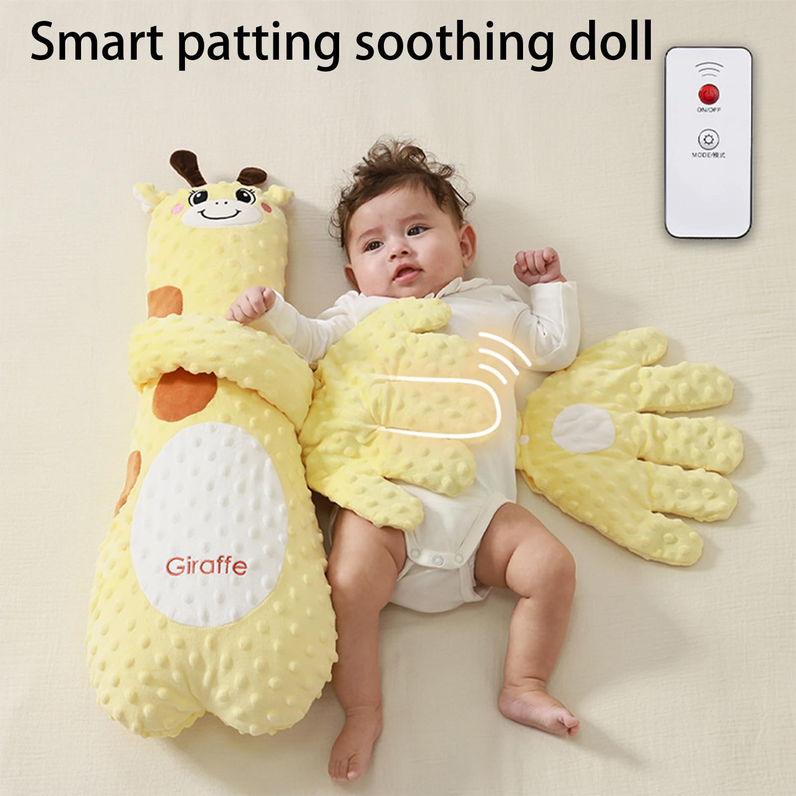 Baby Einschlafhilfe Mit Klopf-Funktion - Beruhigendes Schläfchen-Spielzeug Für Besseren Schlaf