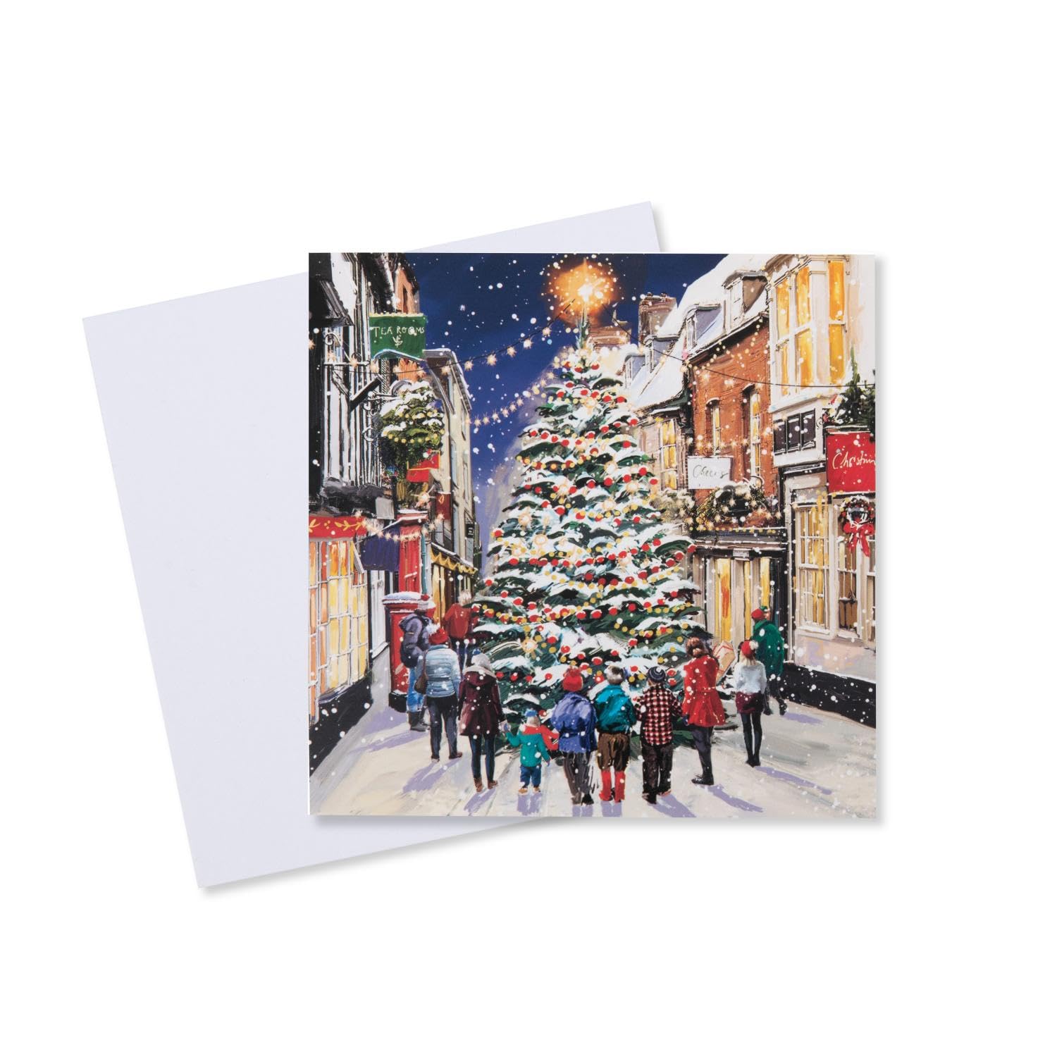 Macmillan Village Scenes Charity Christmas Cards - Image 4