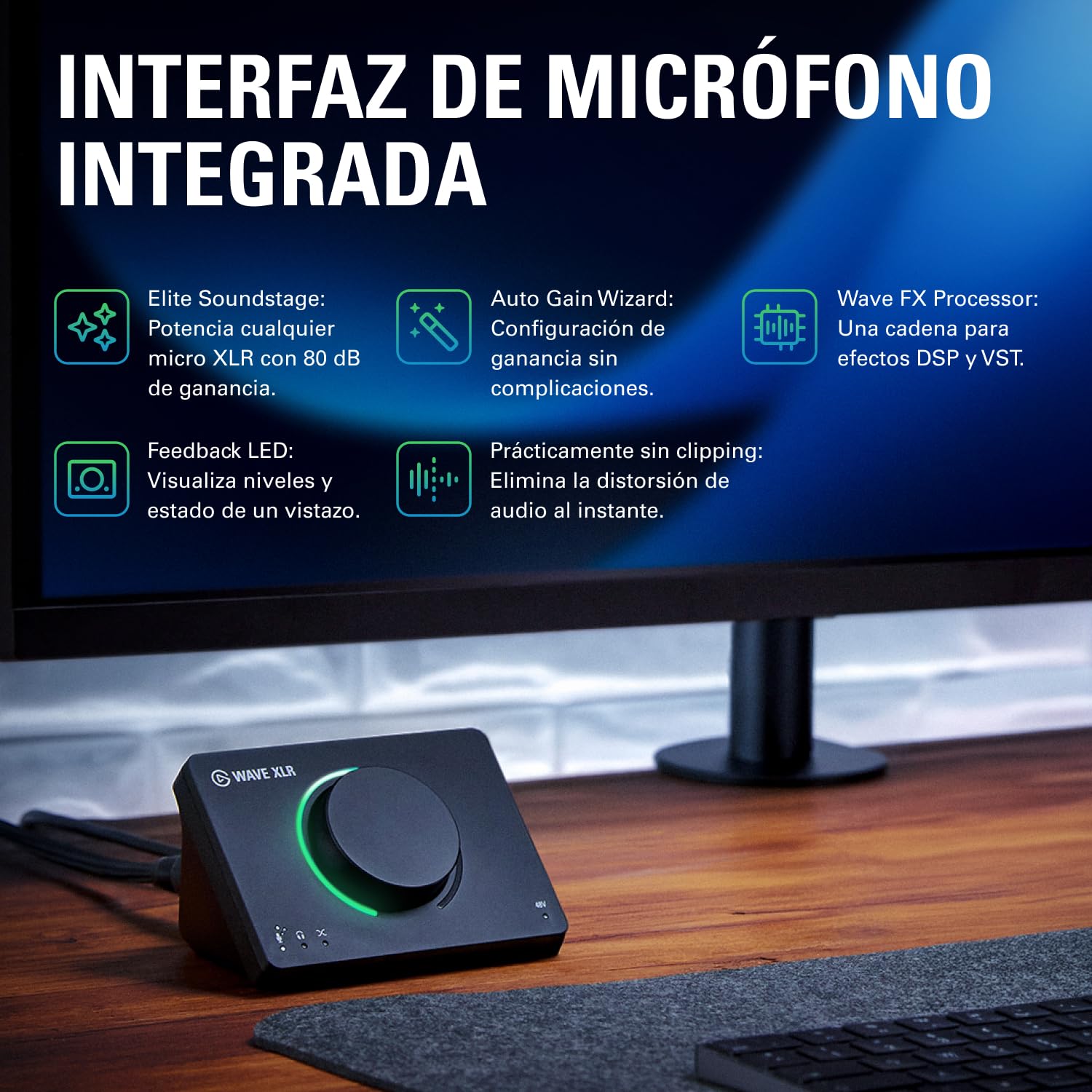 Elgato Wave XLR MK.2, interfaz de audio USB