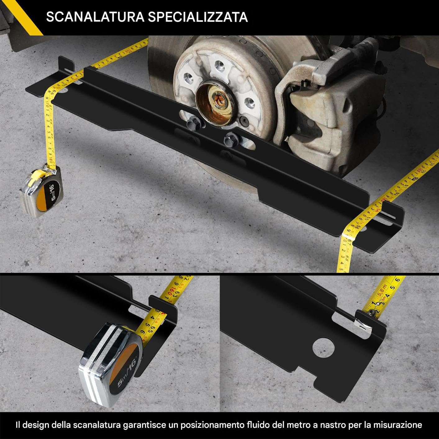 Ausrichtungswerkzeug, sehr robuste Konvergenzplatten, schweres Lineal, verstellbar, Gauge für Fahrzeuge, Autoreparatur, Wartung, LKW, Genauigkeit