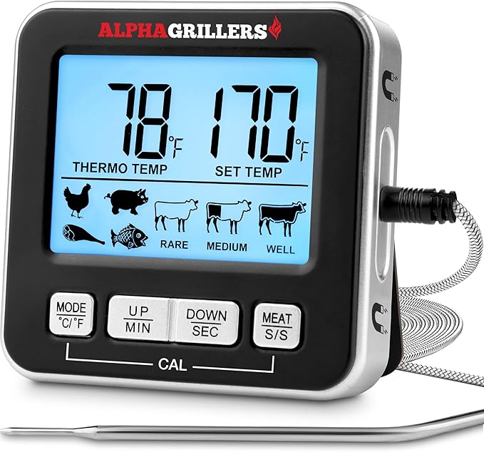 Alpha Grillers Oven Thermometer Probe Alpha Grillers Oven Thermometer Probe