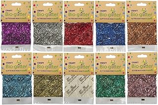 15 Eco-Friendly Christmas Crafts for Kids Using Recycled Materials (Wait for #4!) 371 Craft Biodegradable Glitter, Chunky Glitter, Arts and Crafts for Kids, C...