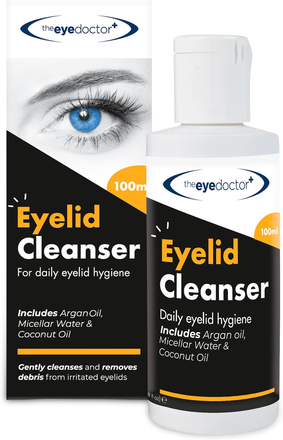 Eye Doctor Eyelid Cleanser for Sensitive Eyes, Micellar Eyelid Wash, 100ml