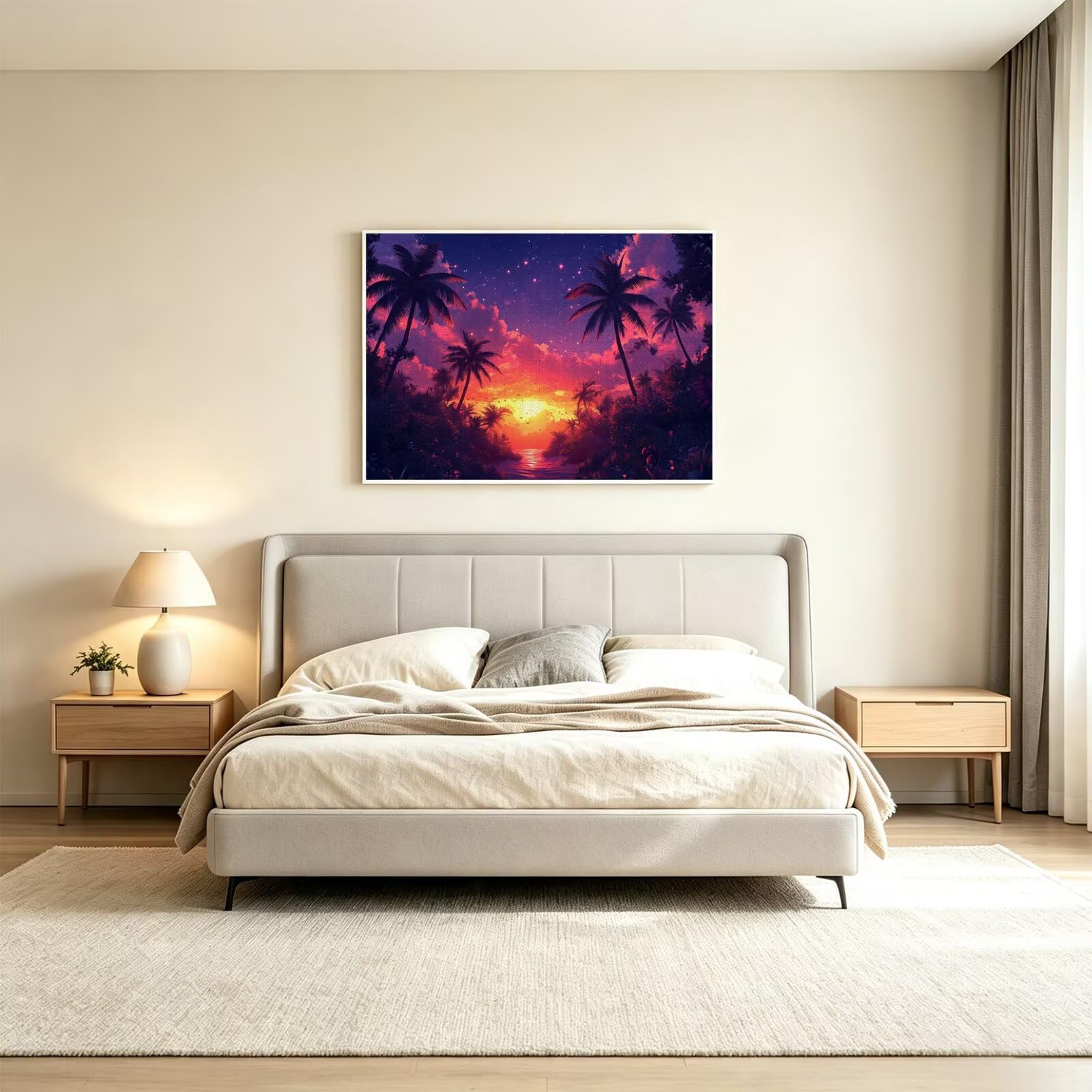 Puzzle 4000 sztuk 141 x 87 cm, puzzle dla dorosłych gwiazdy leśne, n-795