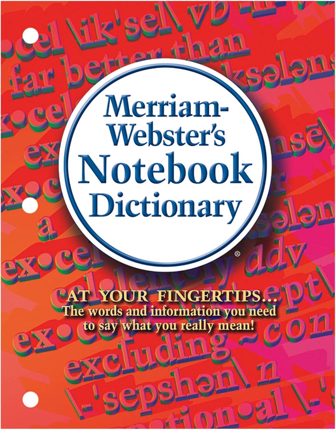 MERRIAM-WEBSTER Notebook Dictionary, Pack of 3