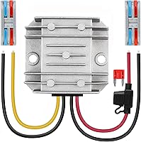 Vista 16 de Reductor de voltaje DC 8V-40V a 12V 3A 36W Convertidor de impulso automático de aumento y reducción de voltaje Módulo transformador impermeable
