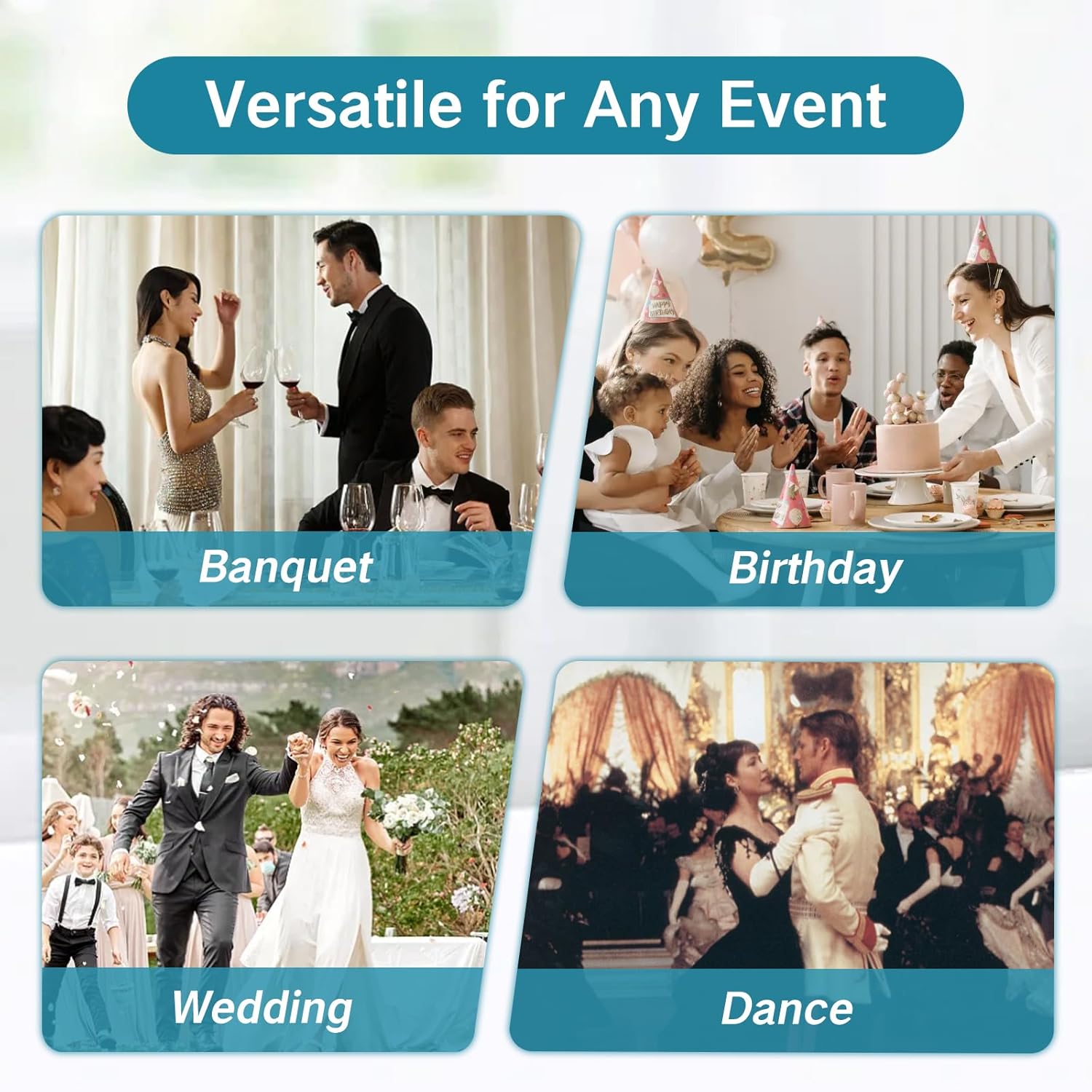 NIIIYTYB Decorative Hair Combs for Women Teal Rhinestone Flower Hair Comb Jeweled Decorative Hairpin Barrette Fancy Clip Accessories Rhinestone Brooch Elegant Comb for Women Floral Blue Ornament - Image 7