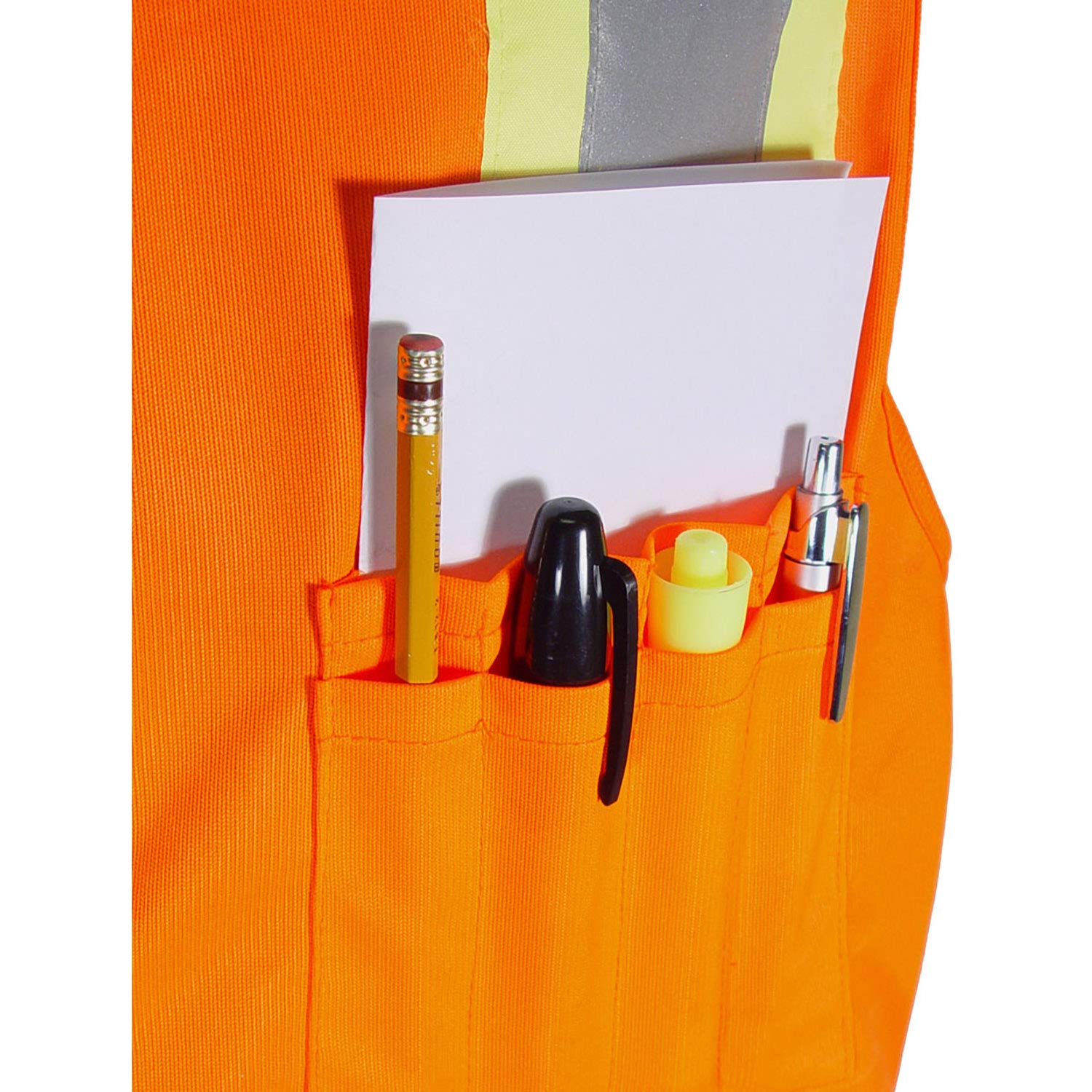 entre Sv6–2zgm-l deux tons Tirage Classe 2 gilets en maille Polyester avec bordures contrastées