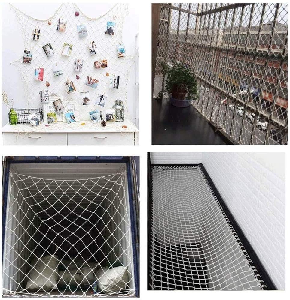 Filet De Sécurité Pour Aire De Jeux, Balcon Et Escalier - Blanc 0.5x2m