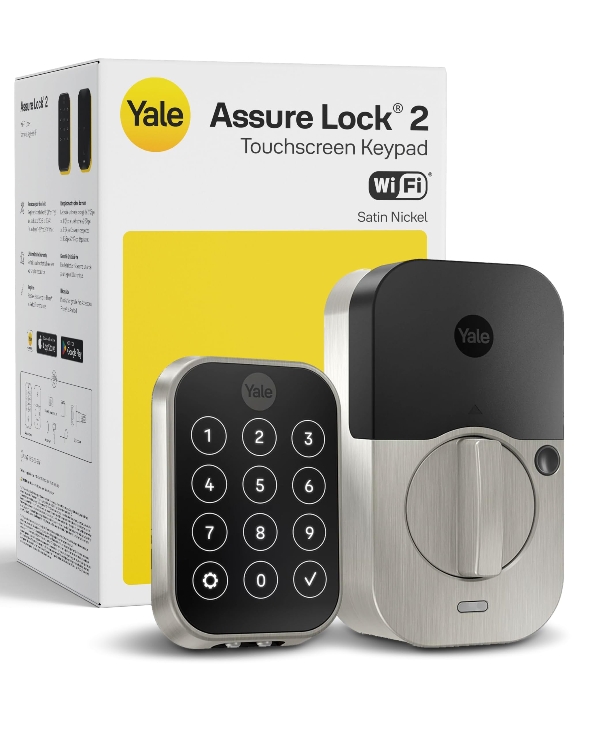 Photo 1 of Yale Assure Lock 2 Wi-Fi Smart Deadbolt with Keypad