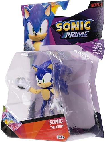 Miniatura 9 de Sonic The Hedgehog Prime Sonic The Hedgehog - Figura de acción The Grim de 5 pulgadas, 13 puntos de articulaciones. A partir de 3 años (con licencia