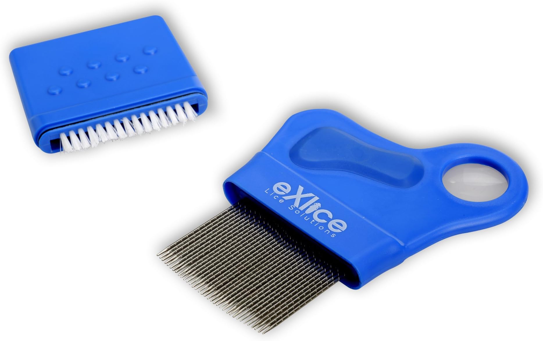 Lice Comb and Nit Removal with Spiral Stainless Steel Teeth Best for Detection Safe Removal and Treatment of Head Lice