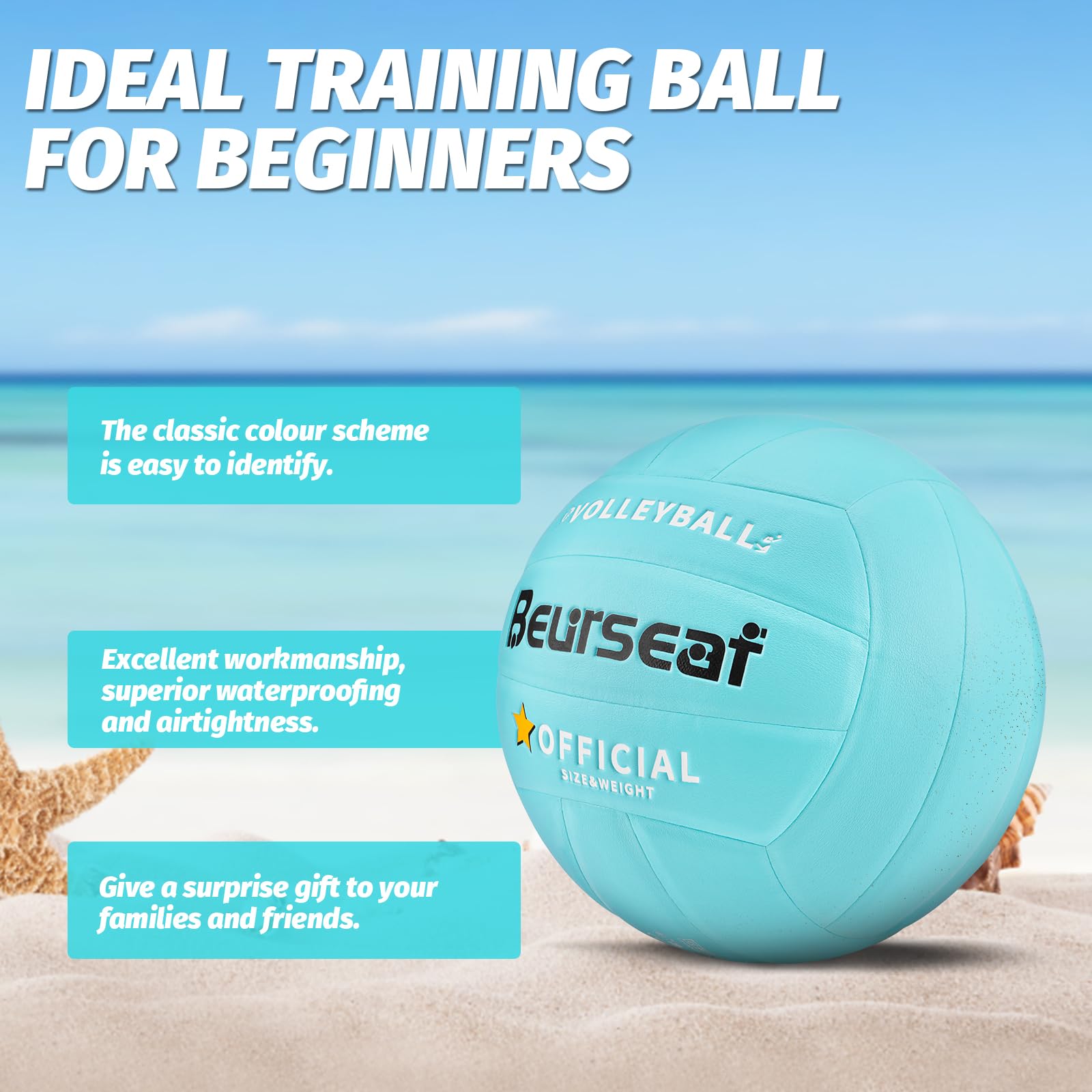 Palla da Pallavolo, Pallone da pallavolo, Pallone Beach Volley Soft Touch Volleyball