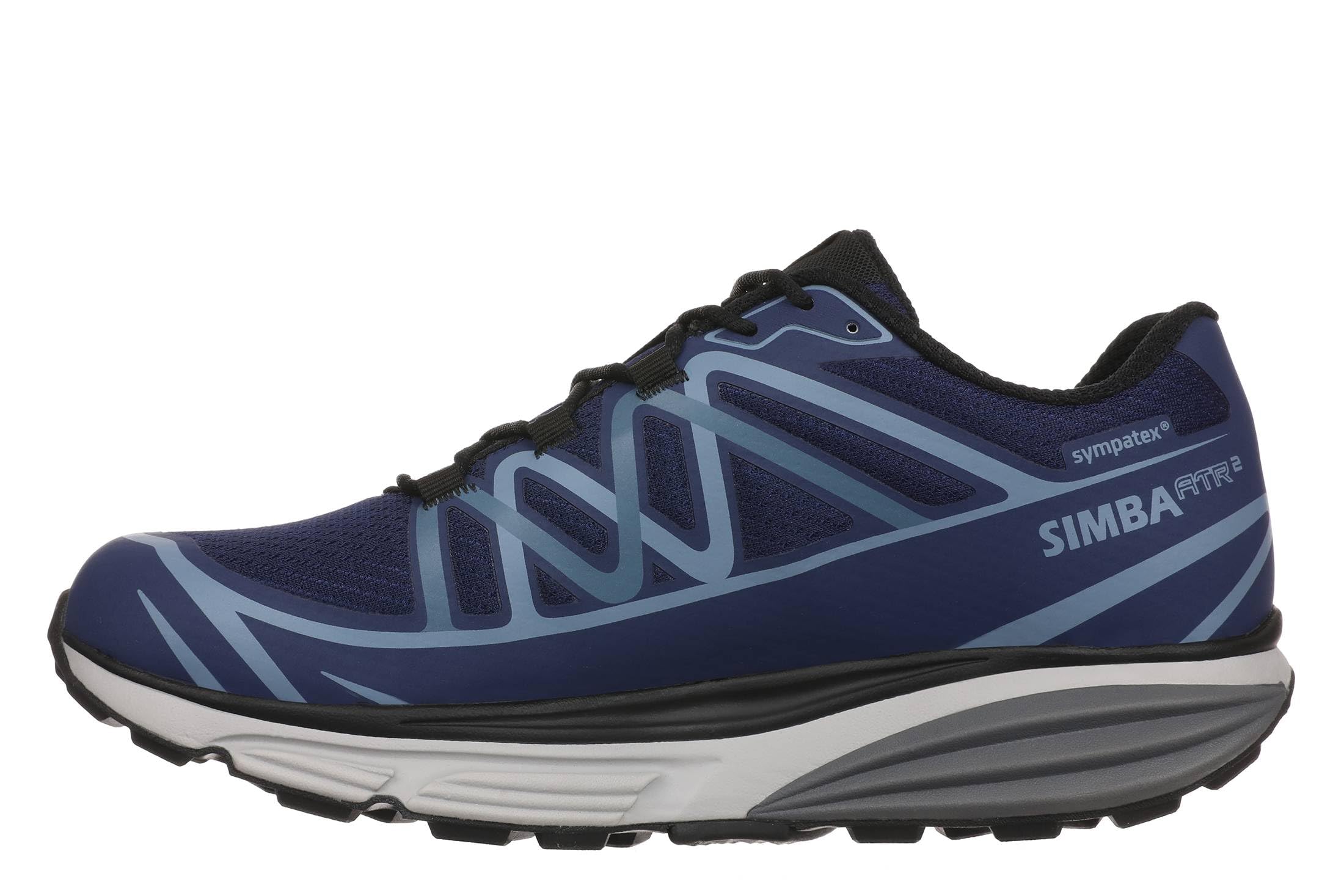 MBT Simba ATR 2 SYM Scarpe Sportive per Uomo Scarpe da Trekking Anatomiche e Comode Calzature Fisiologiche Confortevoli e Stabili con Suola Curva. Sneakers da Montagna