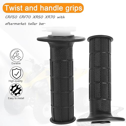 Miniatura 5 de Juego de cables de agarre con mango de acelerador giratorio para 50cc 60cc 66cc 90cc 110cc 125cc 150cc-190cc 4 tiempos Pit Dirt Mini Pocket Bike ATV