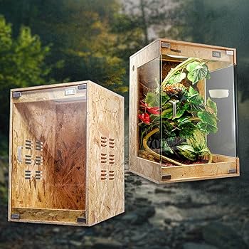 mstk 【OKA CAGE】爬虫類ケージ1200×600×450 OSB I learned how to make a large cage for keeping monitor