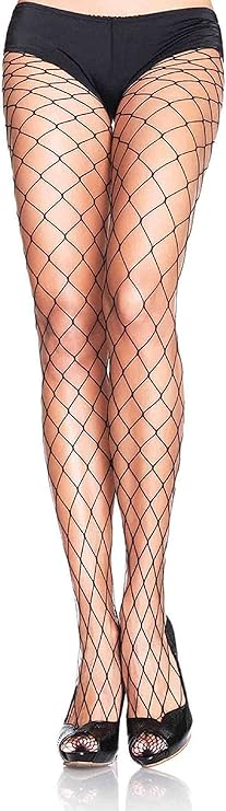 fence net thigh highs