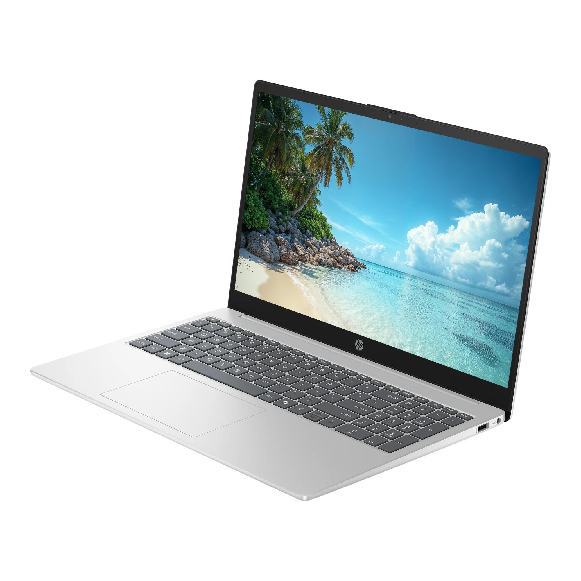 HP 15.6" FHD Touchscreen Business Laptop Computer, Intel 10-Core i5 Processor, 16GB RAM 512GB Storage (256GB SSD+256GB Docking Set), Windows 11, Numeric Keypad, NLY Earphones, Natural Silver