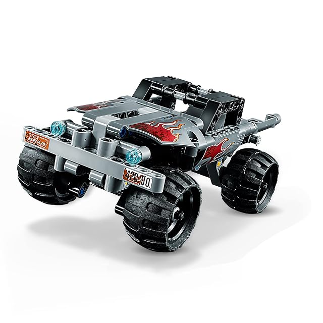 Foto 4 de 8 de LEGO 42090 Technic Camión de Huida con Motor de Carga Manual