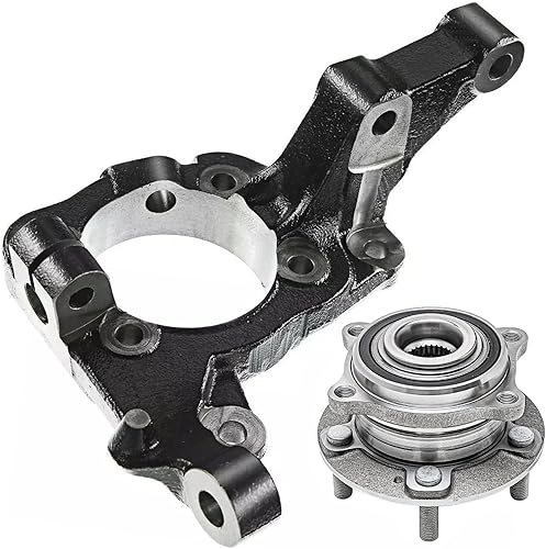 Miniatura 88 de Detroit Axle - Nudillo de dirección delantero derecho de 2.0L para Kia Optima 2011, nudillo de dirección del lado del pasajero y reemplazo