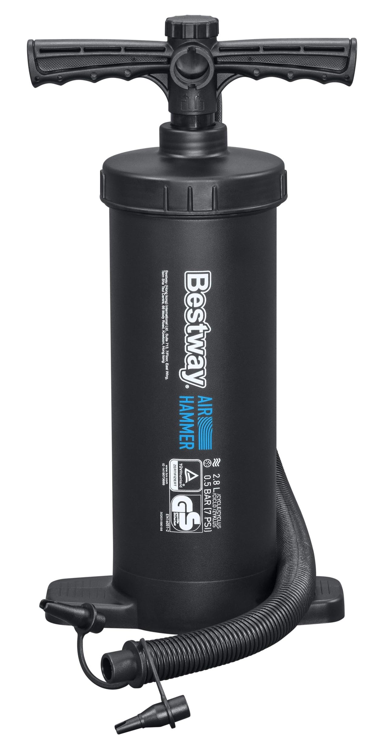 Bestway Hydro-Force Rapid Elite - Kayak gonfiabile per 2 persone, include kayak, 2 pagaie in alluminio, pompa a mano, 2 pinne e borsa per il trasporto