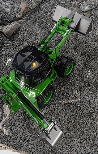 s-idee&reg; S1579 Rc Radlader + Baggerarm Gr&uuml;n Baggerlader 1:14 proportional! 2,4GHZ