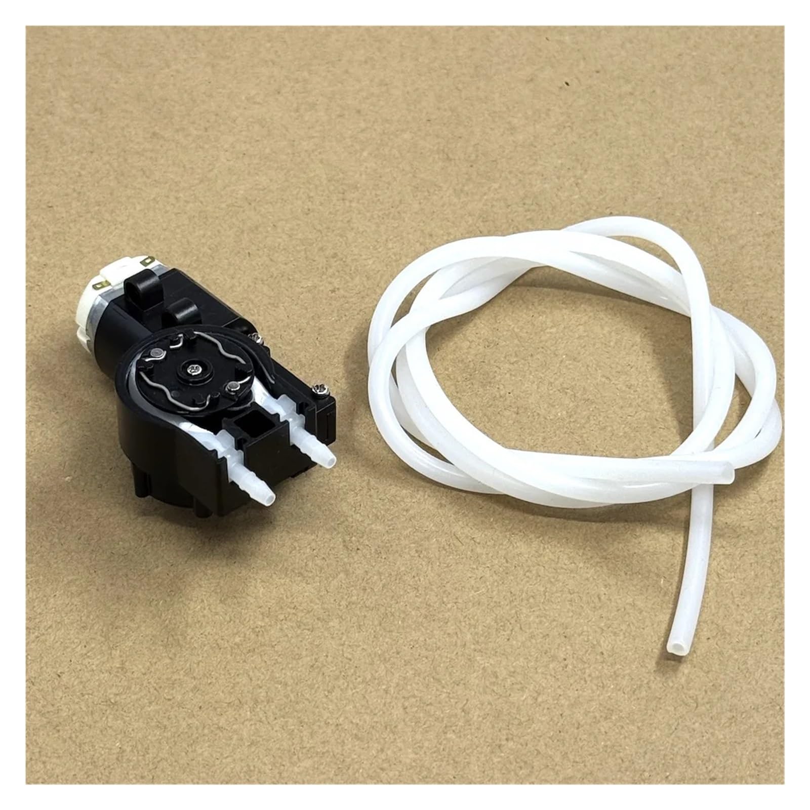 Peristaltic Pump, Peristaltic Pump DC 3V-6V 3.7V 5V Small Mini 280 Geared Motor Squeeze Metering Dosing Liquid Water for Lab Sampling(Pump with 1M Pipe)
