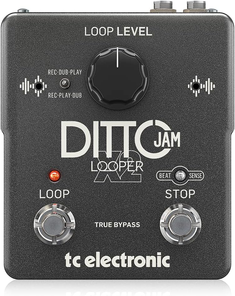 TC Electronic Ditto JAM X2 Looper Pedal, front view