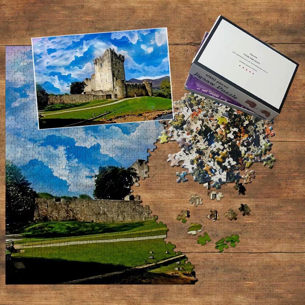 Ireland Jigsaw Puzzle 1000 Piece Ireland Ross Castle Killarney Puzzle Travel Souvenir Wooden