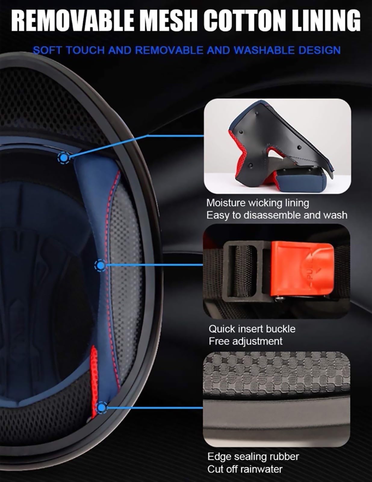 Casco de moto con orejas de gato, Bluetooth, modular, homologado por la ECE 22.06, con visera, antivaho, reducción de ruido, casco de carreras para hombre y mujer. 1,L=57-59CM