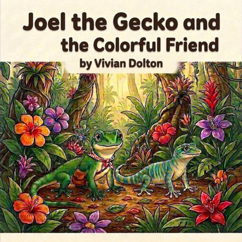 Joel the Gecko and the Colorful Friend