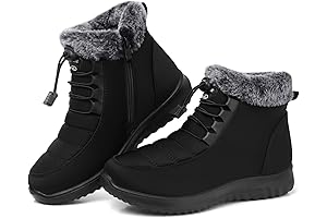 Cozy Winter Sanctuary: Furry Slip-On Boots for Unstoppable Style and Warmth