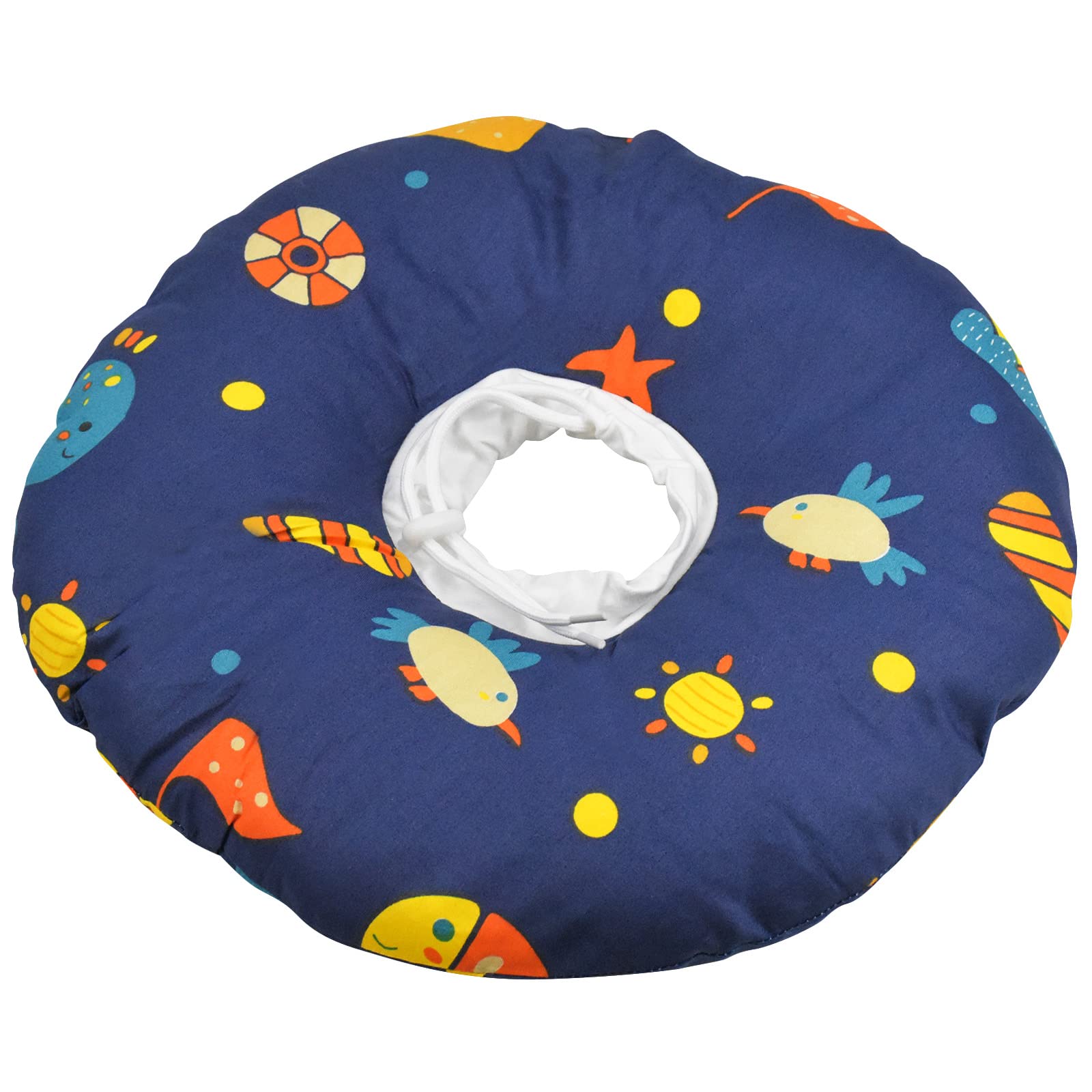 Collar de Recuperación Inflable Perro Ajustable Collar de Protección para Perro y Gato, Inflable Collar de Protección para Gatos Perros Recuperación de Cirugía o Heridas (S)