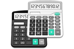 Splaks Dual Power Calculator Set: Affordable Essentials for Everyday Number Crunching