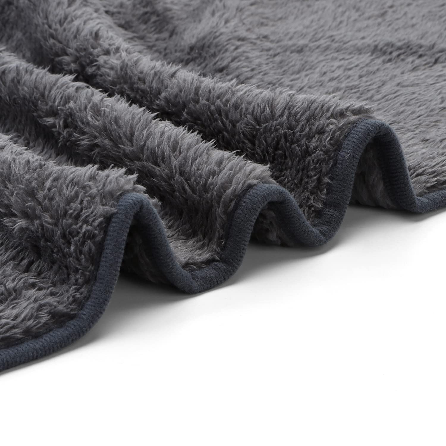 Nobleza Morbida Coperta in Pile per Cani e Gatti. Confezione, Color Grigio, Misure 80 * 80cm