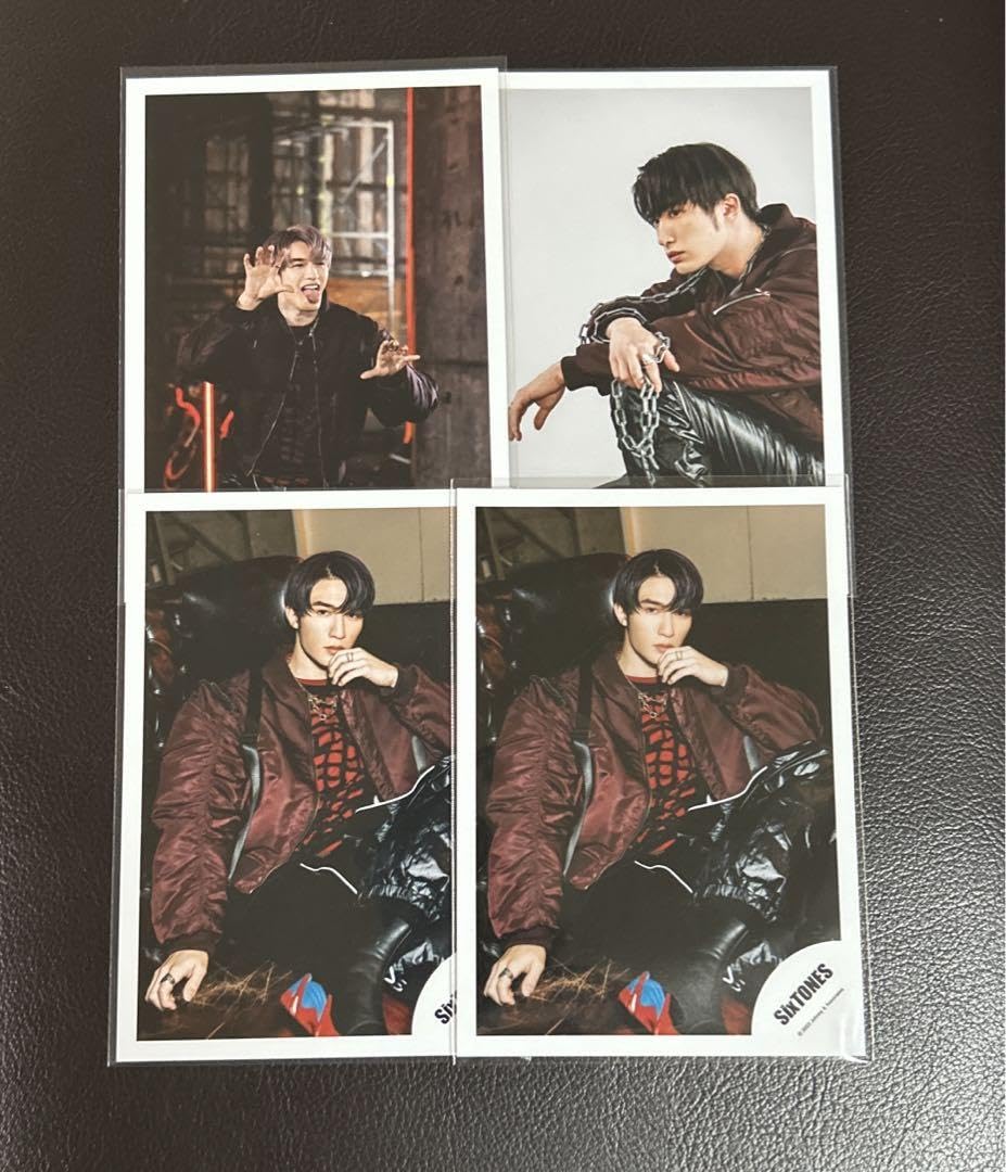 Amazon.co.jp: SixTONES ジェシー 公式写真 ABARERO 4枚 : Toys