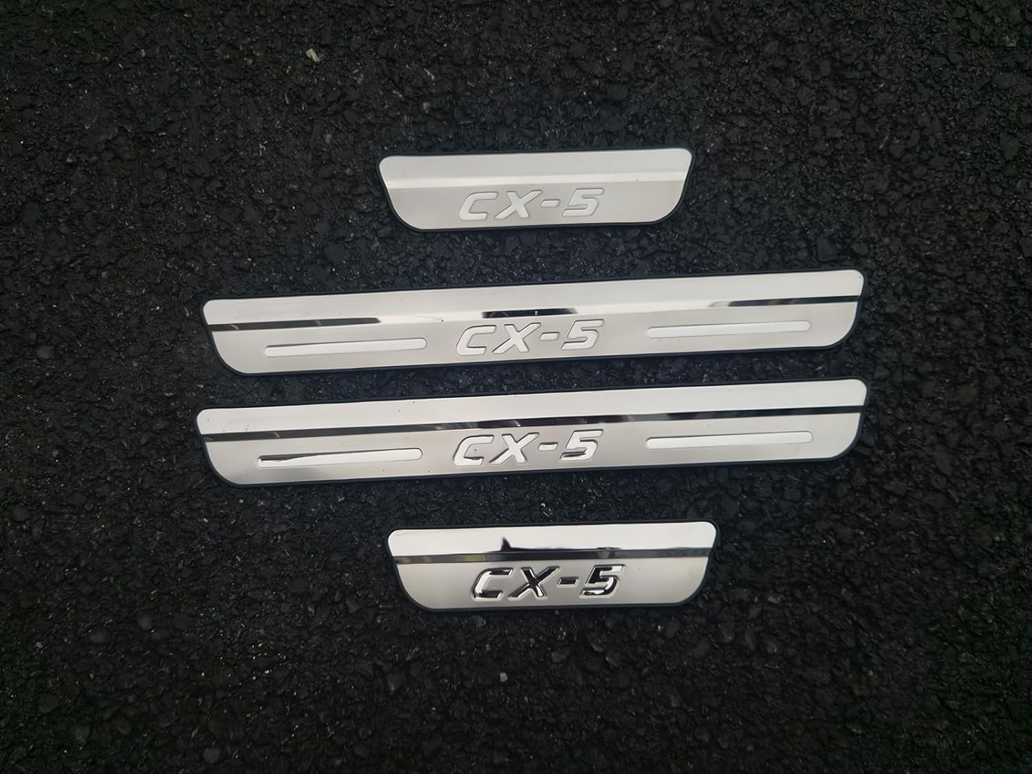 Edelstahl Schutz Einstiegsleisten Türschweller, Car Zubehör Für Mazda CX-5 CX5 2017-2022 Auto Teile, Beschützer Türschutzleisten Zierleisten Tür Sill