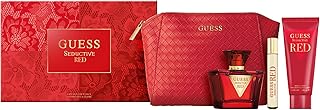 Seductive Red Women Gift Set (Eau de Toilette 75ml + Travel Spray 15ml + Body Lotion 100ml + Pouch)