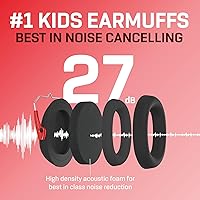 Vista 24 de Vanderfields Kids Ear Protection Earmuffs - Noise Cancelling Headphones for Kids, Autism, Toddler, Children