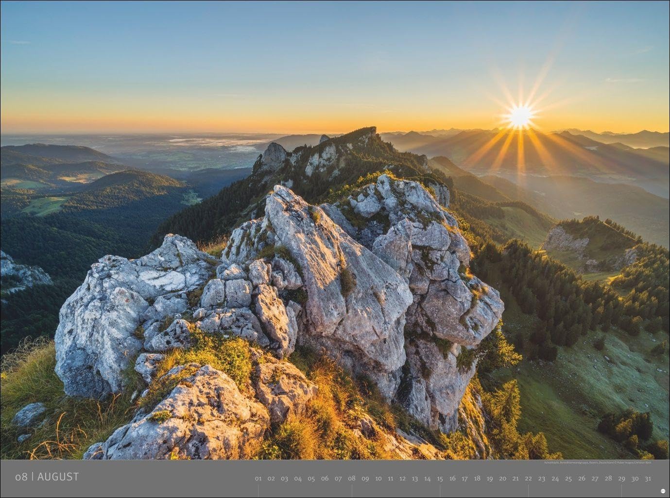 Alpen - Edition Alexander von Humboldt Kalender 2027: Alexander von Humboldt-Reihe. Hochwertiger Foto-Wandkalender mit atemberaubenden Landschafts-Fotos. Foto-Kalender XXL. Querformat.
